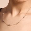 Dainty Rose Gold Plated Necklace - Image 3