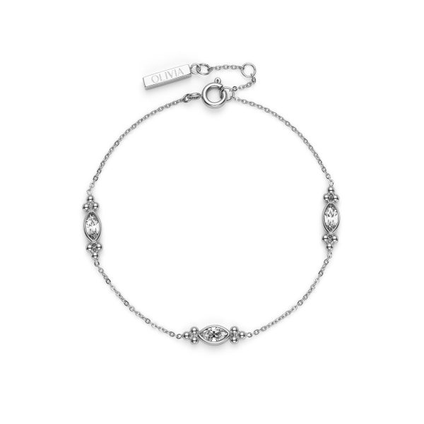 Dainty Silver Tone Bracelet