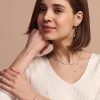 Dainty Silver Tone Bracelet - Image 5