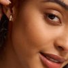 Dainty Gold Plated Stud Earrings - Image 3