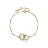 Amity Interlock Gold Plated Bracelet