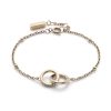 Amity Interlock Rose Gold Plated Bracelet - Image 2