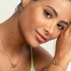 Amity Interlock Silver Tone Stud Earrings - Image 5