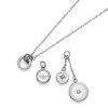 Bee and North Star Silver Tone Charm Necklace - Image 5