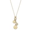 Bee and North Star Gold Plated Charm Necklace