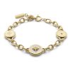 Bee and North Star Gold Plated Charm Bracelet - Image 2