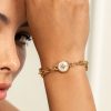 Bee and North Star Gold Plated Charm Bracelet - Image 3