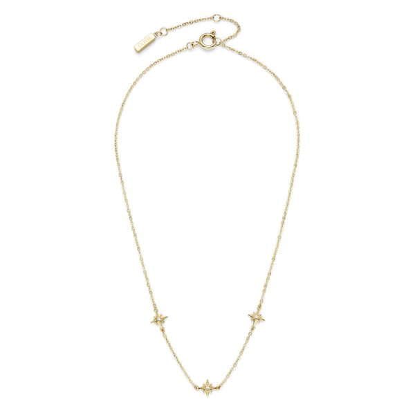 Ever Stacked North Star Gold Plated Stacking Necklace - Image 2
