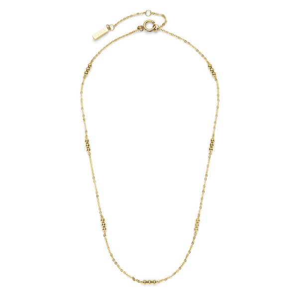 Ever Stacked Beads Gold Plated Stacking Necklace - Image 2