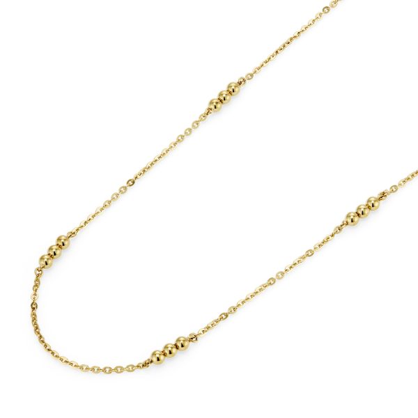 Ever Stacked Beads Gold Plated Stacking Necklace - Image 4