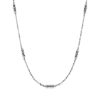 Ever Stacked Beads Silver Tone Stacking Necklace
