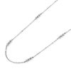 Ever Stacked Beads Silver Tone Stacking Necklace - Image 4