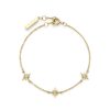 Ever Stacked North Star Gold Plated Stacking Bracelet