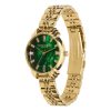 30mm Emerald & Gold Bracelet Watch - Image 2