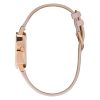 30mm Rose Gold & Pink Leather Strap Watch - Image 4