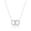 Silver Interlink Necklace