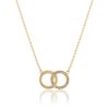 Gold Interlink Necklace